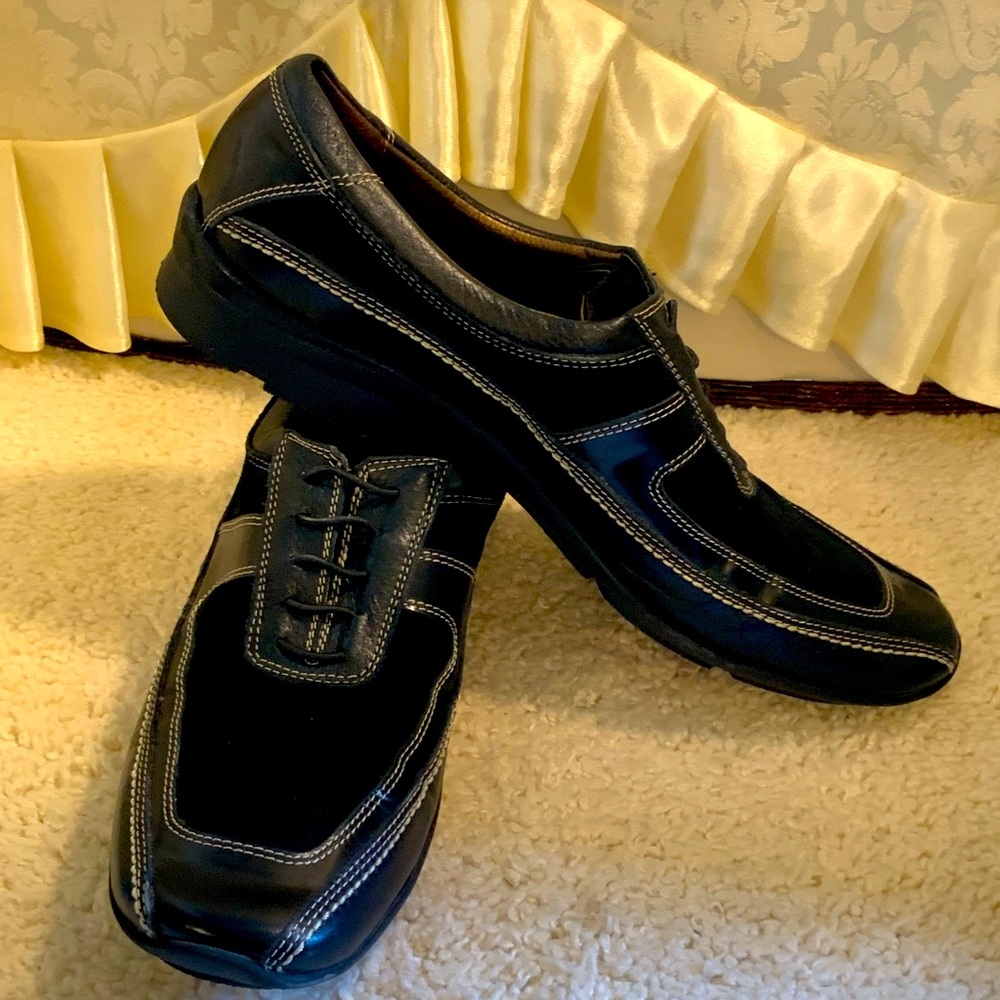 NATURALIZER SESTO MEUCCI WOMENS LEATHER LOAFERS